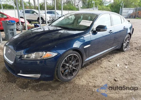 2013 Jaguar Xf Supercharged из США, поврежденный, VIN SAJWA0HE5DMS64905